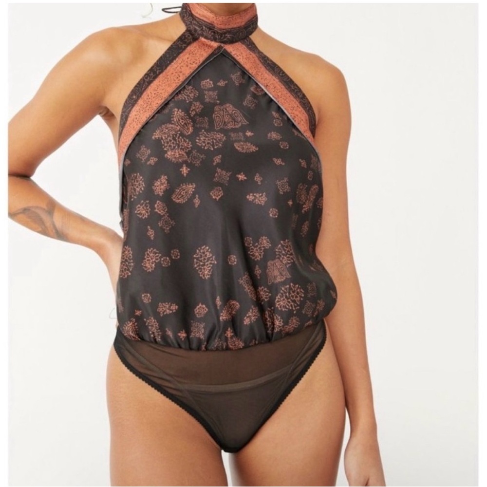 Free People halter bodysuit